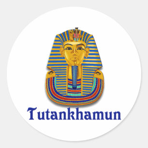 Tutankhamun Ronde Sticker