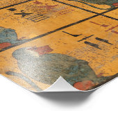 Tutankhamun Tomb, West Wall Foto Afdruk (Hoek)