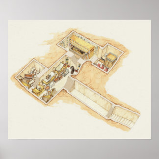 Tutankhamun's tomb poster