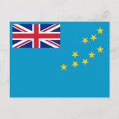 Tutaxan Flag, vlag van Tuvalu Briefkaart (Voorkant)