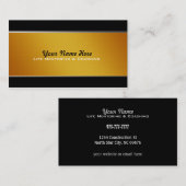 Tutelle et cartes de visite d'entraînement (Devant / Derrière)