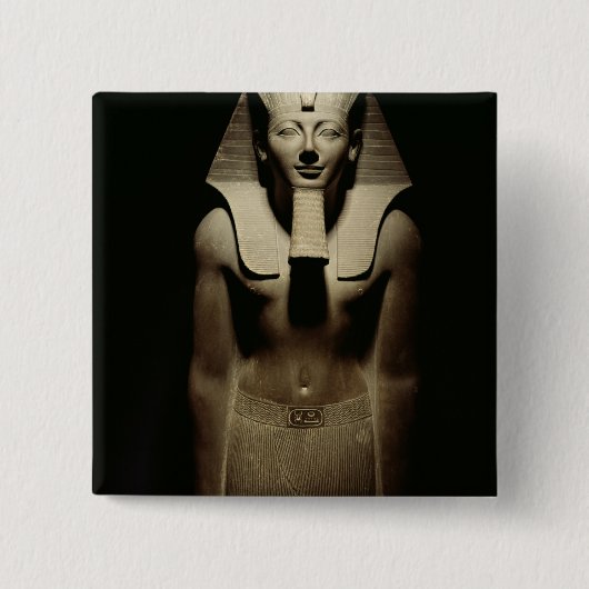 Tuthmose III Vierkante Button 5,1 Cm (Voorkant)