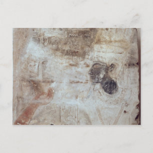 Tuthmosis III die aanzet tot de god, Briefkaart