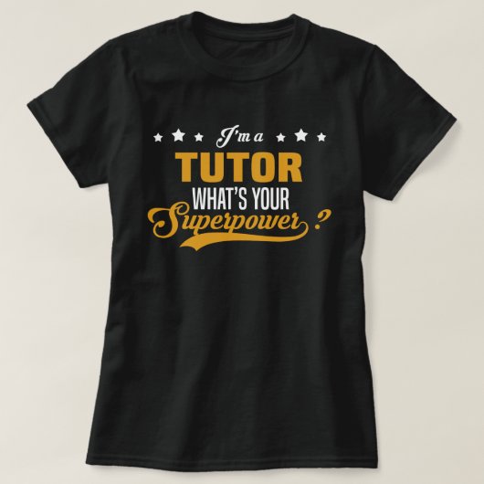 Tutor T-shirt (Design voorkant)