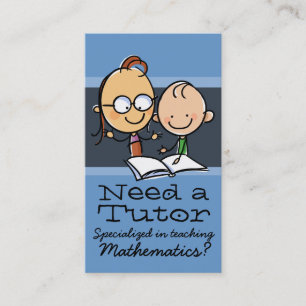 Tutor.Tutoring.Teacher.Learning Specialist Visitekaartje