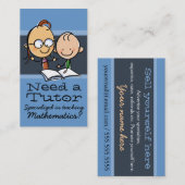 Tutor.Tutoring.Teacher.Learning Specialist Visitekaartje (Voorkant / Achterkant)