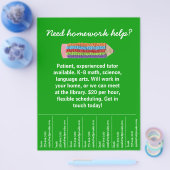 Tutoring Flyer (Enkel)