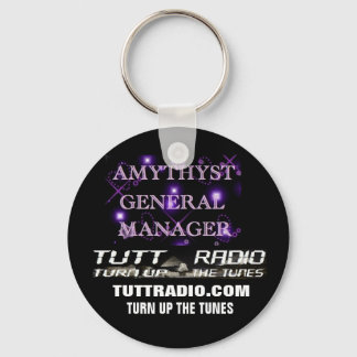 Tutt Radio Amythyst Sleutelhanger