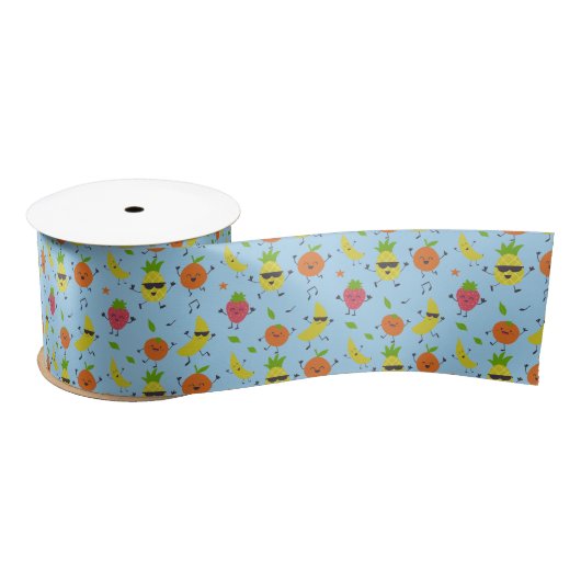 Tutti Fruitti Birthday Pattern Cute Fruits Lint (Spoel)