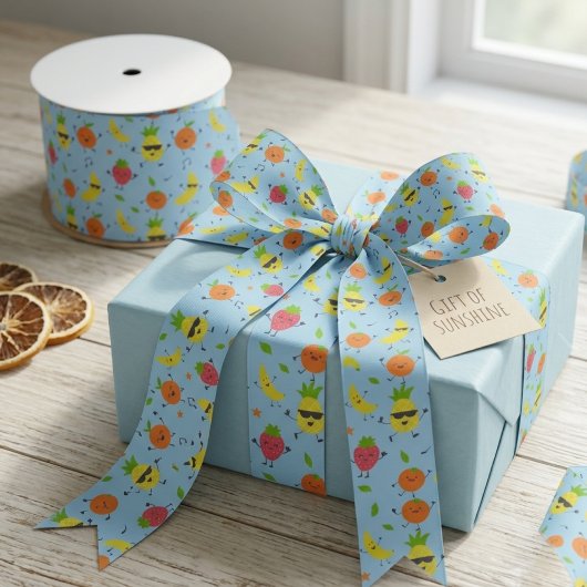 Tutti Fruitti Birthday Pattern Cute Fruits Lint