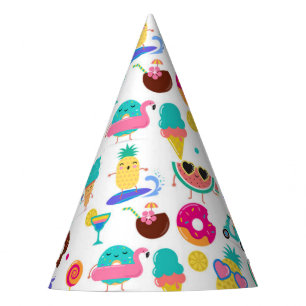 Tutti Fruitti Zomerfruit Ijsjes Feestje Feesthoedjes