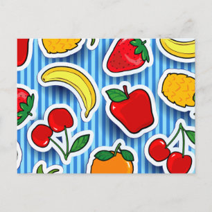 Tutti frutti, briefkaart