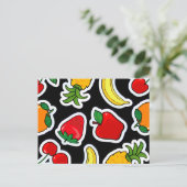 Tutti frutti, carte postale (Debout devant)