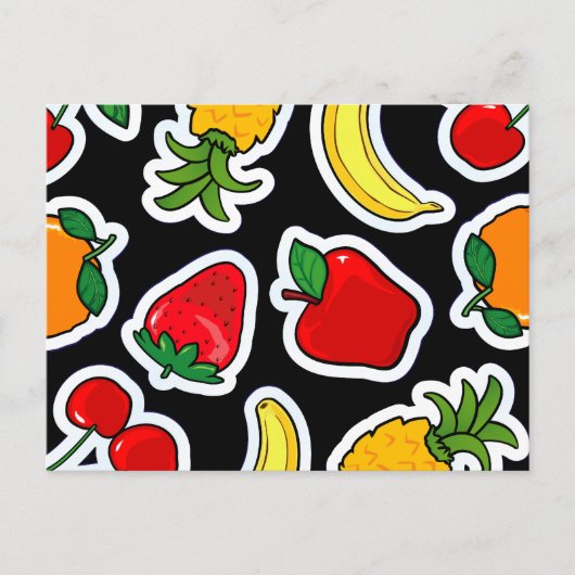 Tutti frutti, carte postale (Devant)