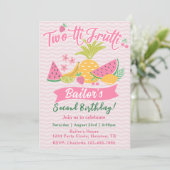 Tutti Frutti | Fruit Party Anniversaire Invitation (Debout devant)