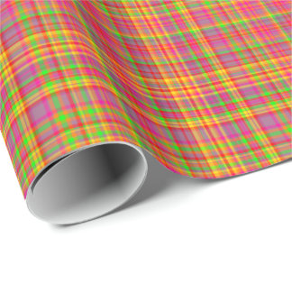 Tutti Frutti PLAID 3-GIFT WRAPPINGPAPIER Cadeaupapier