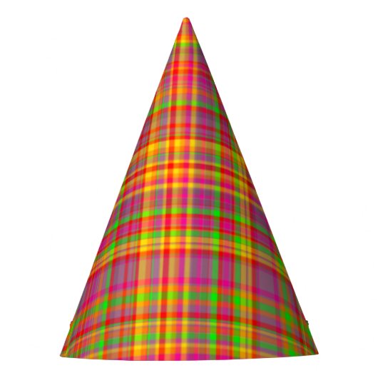 Tutti Frutti PLAID 3-PAPIER PETTEN Feesthoedjes (Voorkant)