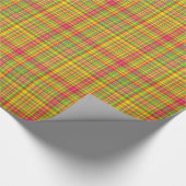 Tutti Frutti PLAID 4-GIFT WRAPPINGPAPIER Cadeaupapier (Hoek)