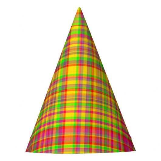 Tutti Frutti PLAID 4-PAPIER PETTEN Feesthoedjes (Voorkant)