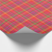 Tutti Frutti PLAID 5-GIFT WRAPPINGPAPIER Cadeaupapier (Hoek)