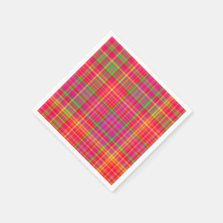 Tutti Frutti PLAID 5-PAPIERPARTIJ NAPKINS Servetten