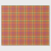 Tutti Frutti PLAID 6-GIFT WRAPPINGPAPIER Cadeaupapier (Vlak)