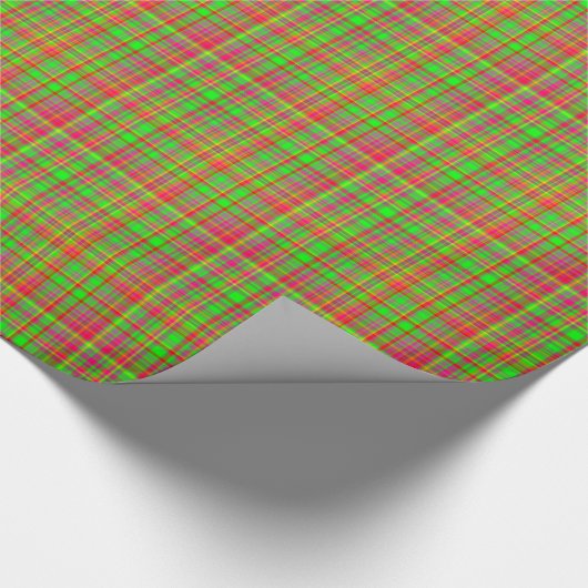 Tutti Frutti PLAID 7-GIFT WRAPPINGPAPIER Cadeaupapier (Hoek)