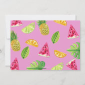 Tutti Frutti - Vruchtendag Kaart (Achterkant)