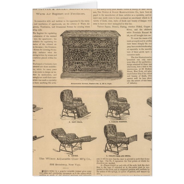 Tuttle et Bailey Manufacturing Company (Devant)