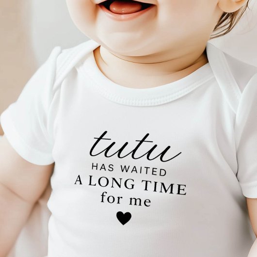 Tutu a attendu Body bébé Cadeau