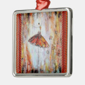 Tutu Ballerina Metalen Ornament (Links)