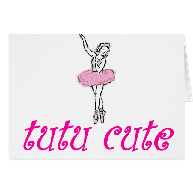 Tutu Cute (Voorkant Horizontaal)