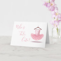 Tutu Cute Ballerina Pink Girly Birthday