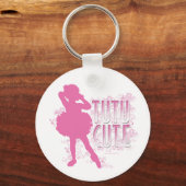 Tutu Cute (roze) Sleutelhanger (Voorkant)