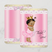 Tutu de ballerine ethnique bébé fille merci (Devant / Derrière)