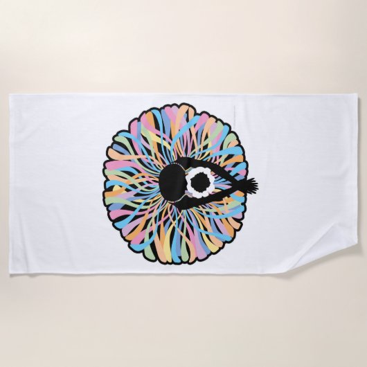 Tutu Elegant Strandlaken (Voorkant)