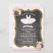 Tutu Excitée Tutu Baby shower Invitation (Devant)