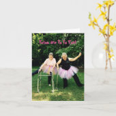 Tutu Fun for Seniors - Cartes de notes (Fleur jaune)