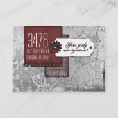 Tutu Grunge Chubby Cartes de visite (Dos)