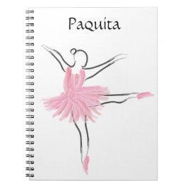 Tutu Love Ballerina Notitieboek Paquita