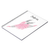 Tutu Love Ballerina Notitieboek Sylvia (Linkerzijde)