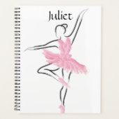 Tutu Love Ballerina Planner Juliet (Devant)