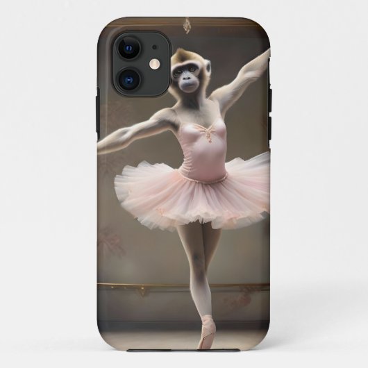 "Tutu-rific! De sierlijke pirouette van de Gibbon Case-Mate iPhone Case (Achterkant)