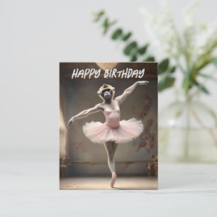 "Tutu-rific! De sierlijke pirouette van de Gibbon RSVP Kaartje