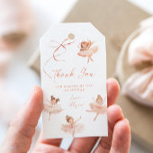 Tutu Schattige Ballerina Verjaardag  Cadeaulabel