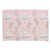 Tutus and Tiaras Pink Standard Kussensloop (Voorkant)