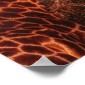 Tutwa, girafe en langue Setswana, Affiche (Coin)