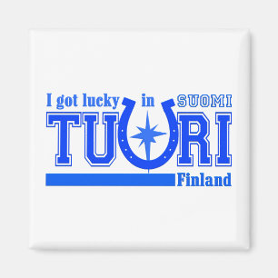 Tuuri Finland magnet - aanpasbaar Magneet
