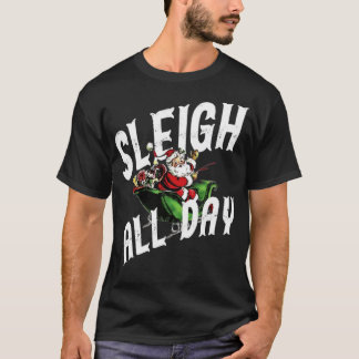 Tuurlijk de hele dag sleeën t-shirt