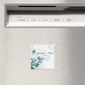 Tuurlijk Elegante Bloem Bruiloft Geschenk Magneten (Insitu (Vaatwasser))